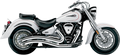 COBRA Speedster Swept Exhaust - Chrome - Roadstar 1600/1700 2221