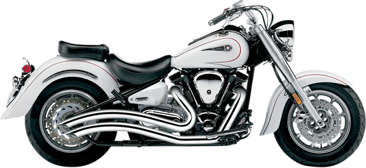 COBRA Speedster Swept Exhaust - Chrome - Roadstar 1600/1700 2221