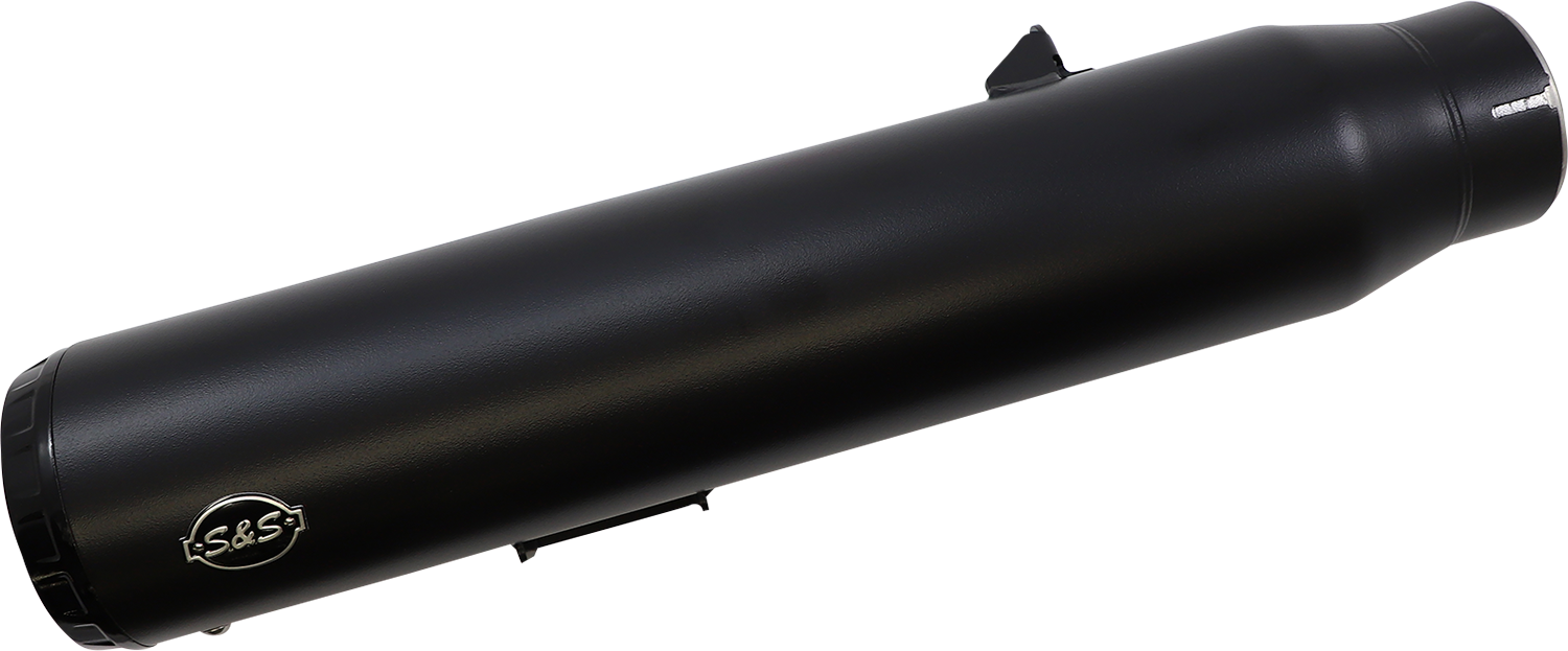 S&S CYCLE 4-1/2" Grand National Slip-On Muffler - Black RH975 Nightster 2022-2025   550-1074