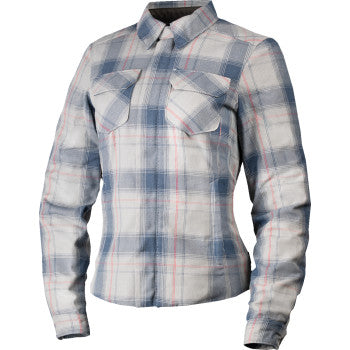 ICON Women's Fallblock Flannel™ Jacket - Gray - Large 2822-1907