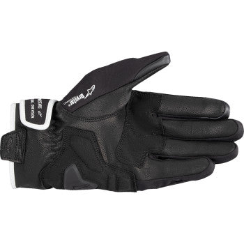 ALPINESTARS Moblast WP Gloves - Black/Off White - Large 3520226-1340-L