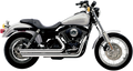 COBRA Speedster Slashdown Exhaust - Chrome - '91-'05 Dyna 6855