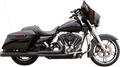 S&S CYCLE 2-into-1 Exhaust for '95-'16 FL - Black NO CATALYTIC CONVERTER 550-0777