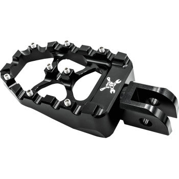 BURLY BRAND MX Evolution Driver Pegs - Black - Softail B13-1016B