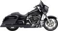 COBRA 4-1/2" NH Series Mufflers - Black  Glide 2017-2022  6289RB