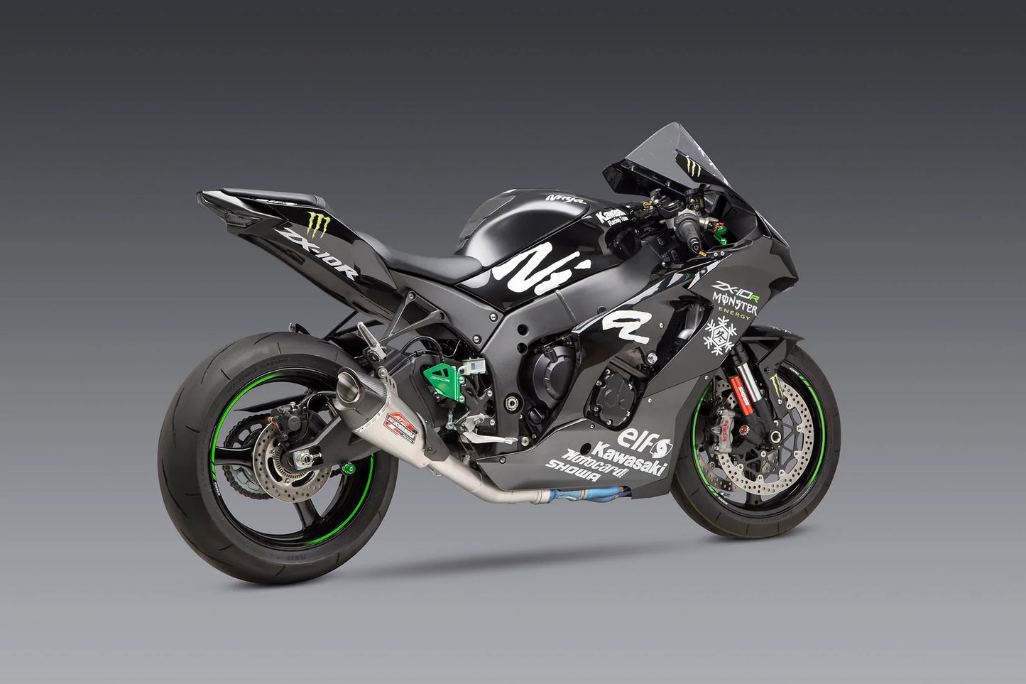 Yoshimura  Race At2 Stainless 3/4 Exhaust  Zx-10r/Rr 21-23 14183cp520