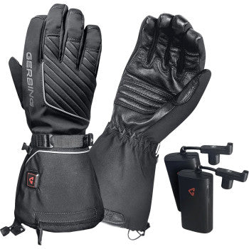 GERBING HEATED CLOTHING Women's 7 V Atlas Ultra-Flex Battery Heated Gloves - Black - Small GER-AFGV-7V-W-S
