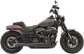 BASSANI XHAUST 2:1 Exhaust - Black 1S92RB