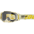 100% Armega Goggle - Barley - Clear 50004-00026