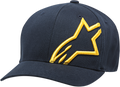 ALPINESTARS Corp Shift 2 Hat - Navy/Gold - Small/Medium 1032810087059SM