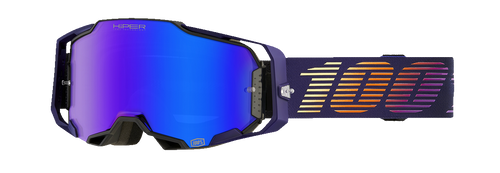 100% Armega Goggles - Agenda - HiPER Mirror Blue 50003-00009
