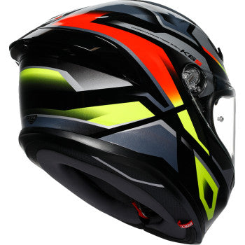 AGV K6 S Helmet - Erazer - Black/Red/Yellow Fluo - Medium 2118395002-026-M