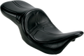 LE PERA Maverick Seat - w/ Backrest - Stitched - Black - FL '08-'22 LK-957