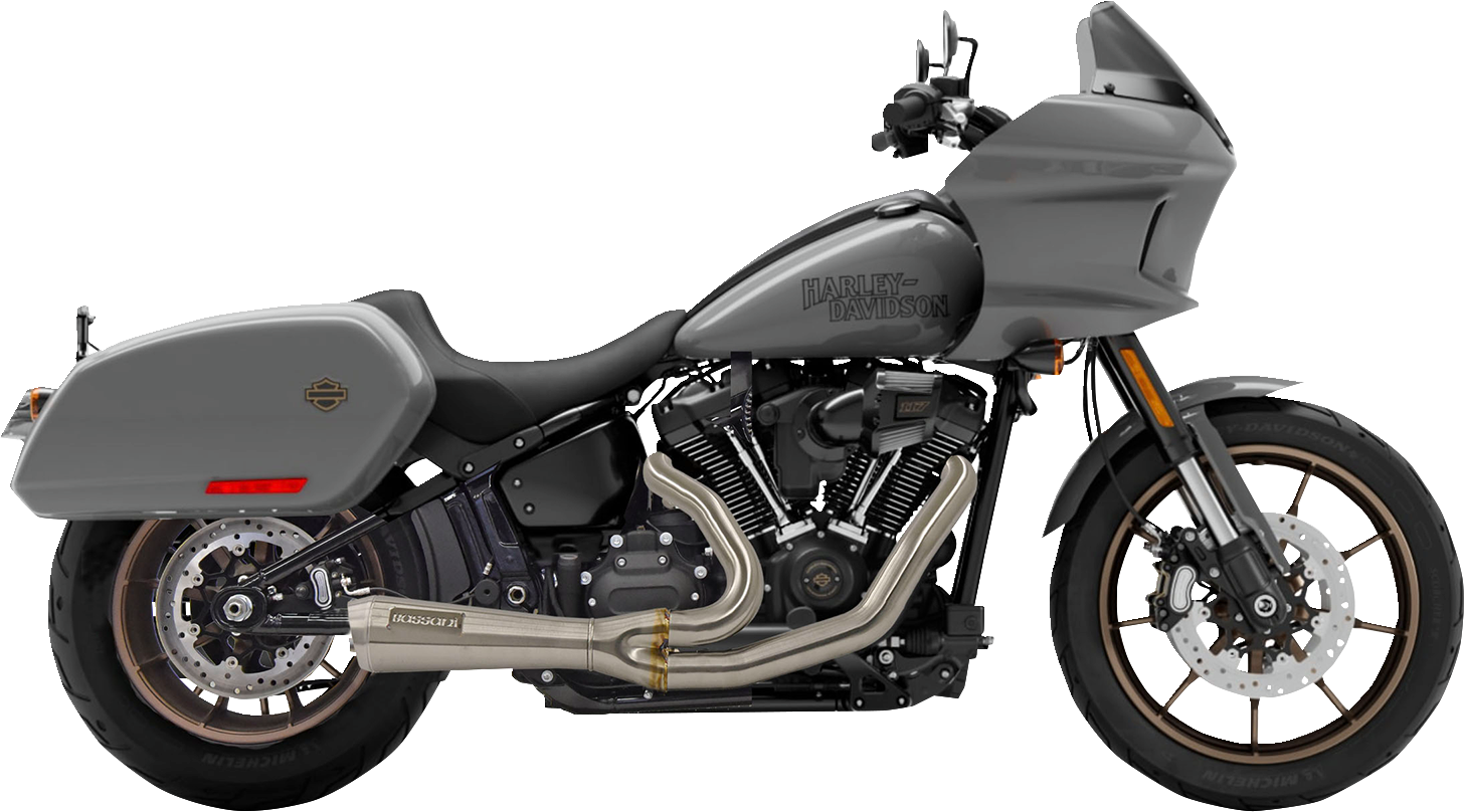 BASSANI XHAUST The Ripper Short Road Rage 2-into-1 Exhaust System - Stainless Steel 1S74SS