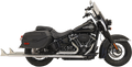 BASSANI XHAUST Fishtail Exhaust without Baffle - 39" 1S86E-39