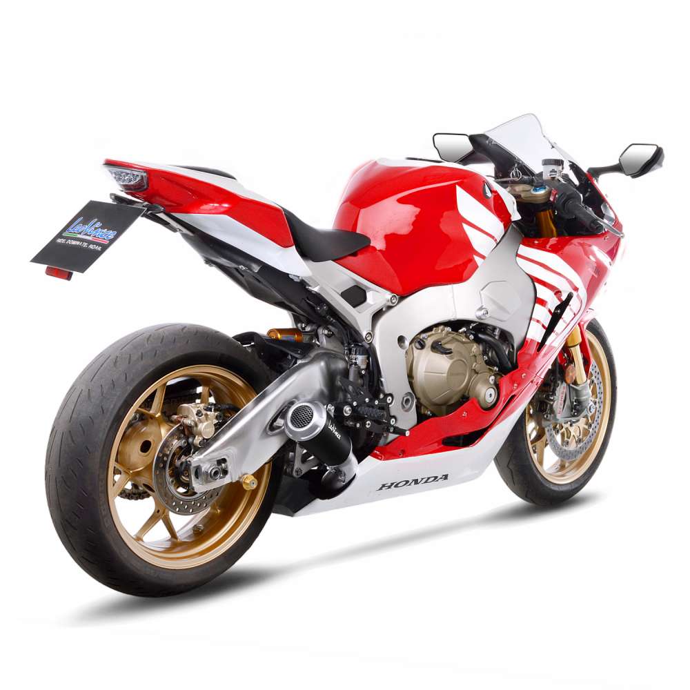 LEOVINCE LV-10 Black Edition Muffler - CBR1000RR 2017-2022 15207BU  1811-3490