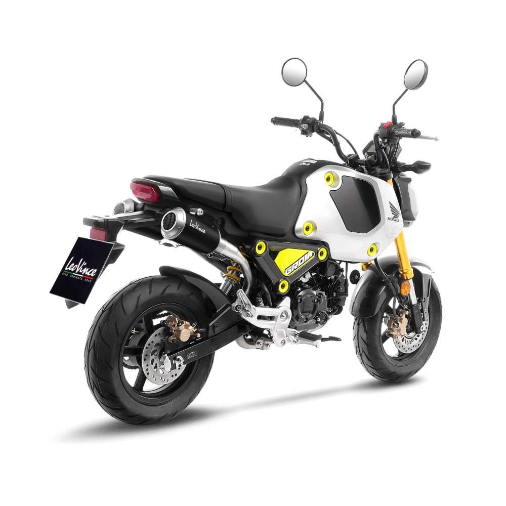 LEOVINCE LV-10 dual Exhaust - Black MSX125 Grom 2022-2024 15253B