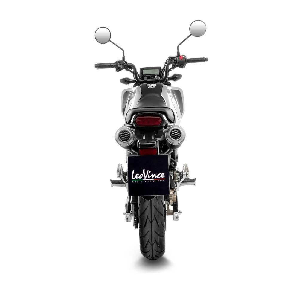 LEOVINCE LV-10 dual Exhaust - Black MSX125 Grom 2022-2024 15253B