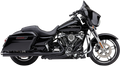 COBRA 3" Mufflers - Black - '17-'20 Bagger 6021RB
