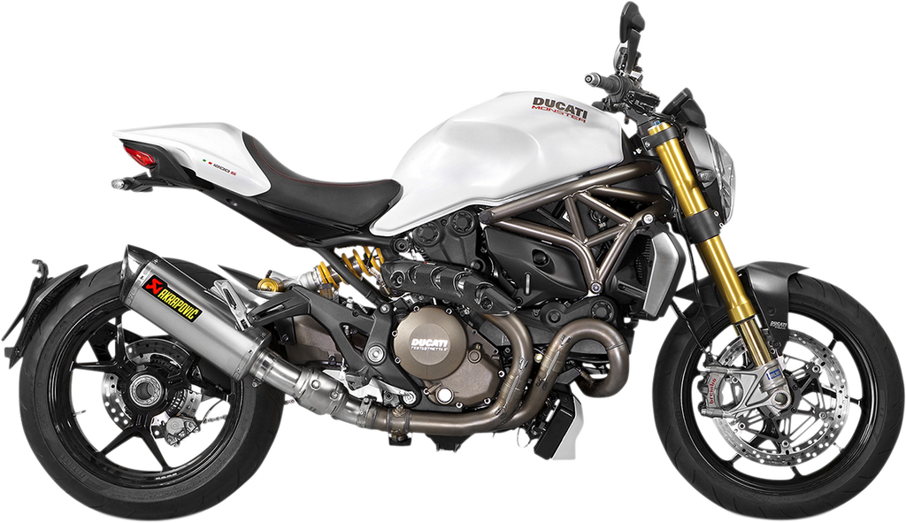 AKRAPOVIC Slip-On Line Muffler - Titanium Monster 821/1200 S-D12SO3-HRT 1811-2755