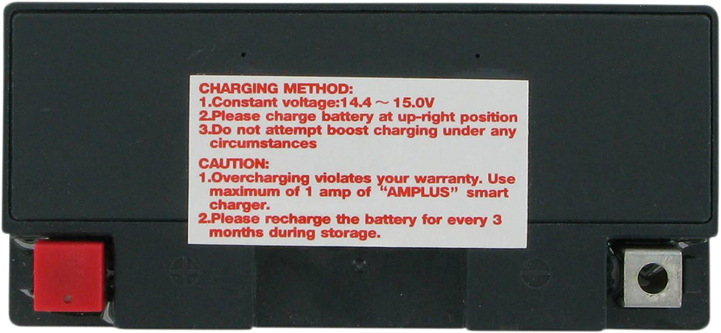 Parts Unlimited Agm Battery - Yt9b-4/Yt9b-Bs Ct9b-4
