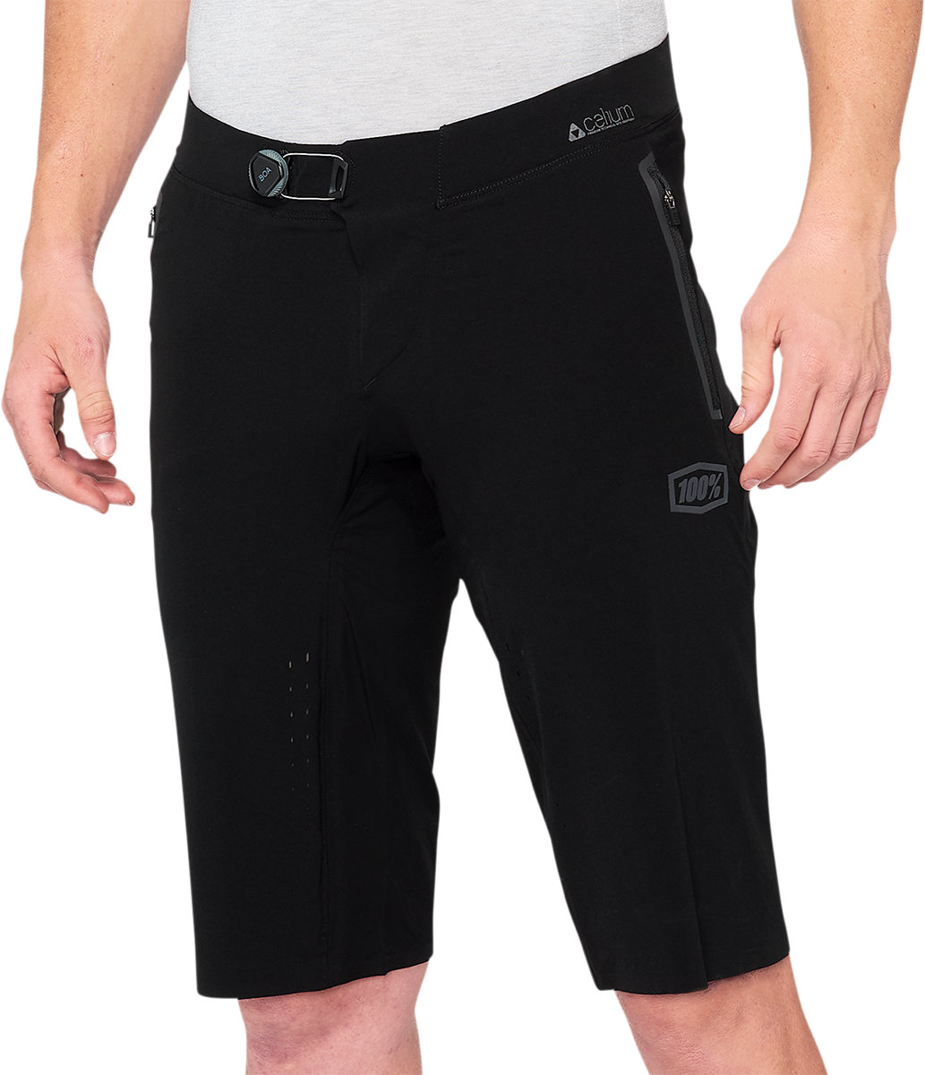 100% Celium Shorts - Black - US 38 40012-00005