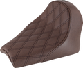 SADDLEMEN Seat - Renegade Solo - Lattice Stitched - Brown I18-33-002BLS