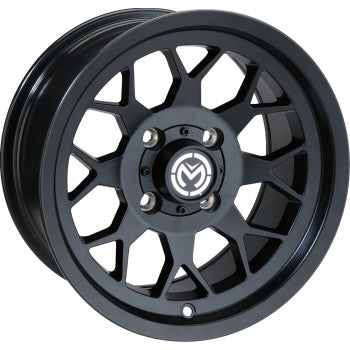 MOOSE UTILITY Wheel - 27X - Front - Black - 12x7 - 4/156 - 4+3 27MO127156MB4