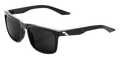 100% Blake Sunglasses - Polished Black - Grey PeakPolar 60028-00000