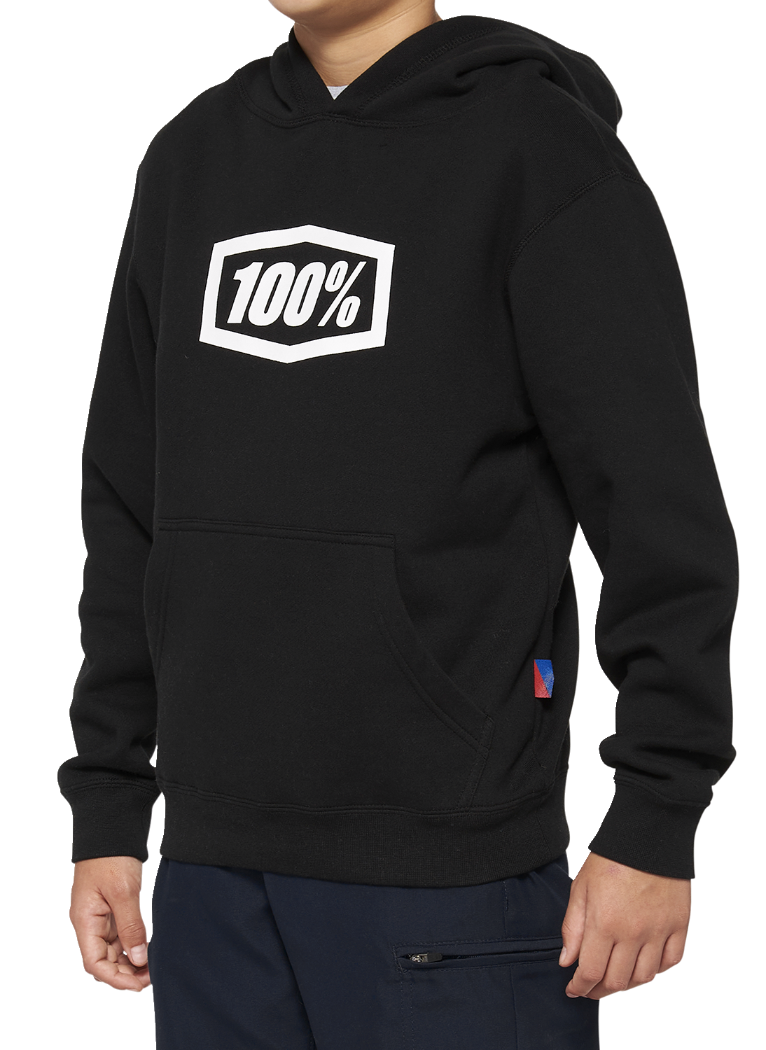 100% Youth Icon Hoodie - Black - Medium 20030-00001