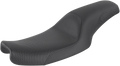 SADDLEMEN Profiler Basket-weave Seat - Black - Dyna 891-04-147