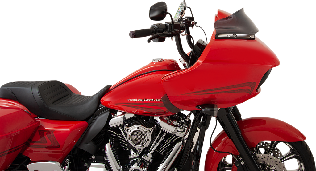 KLOCK WERKS Flare™ Windshield - 6" - Dark Smoke - FLTR KWW-01-0402