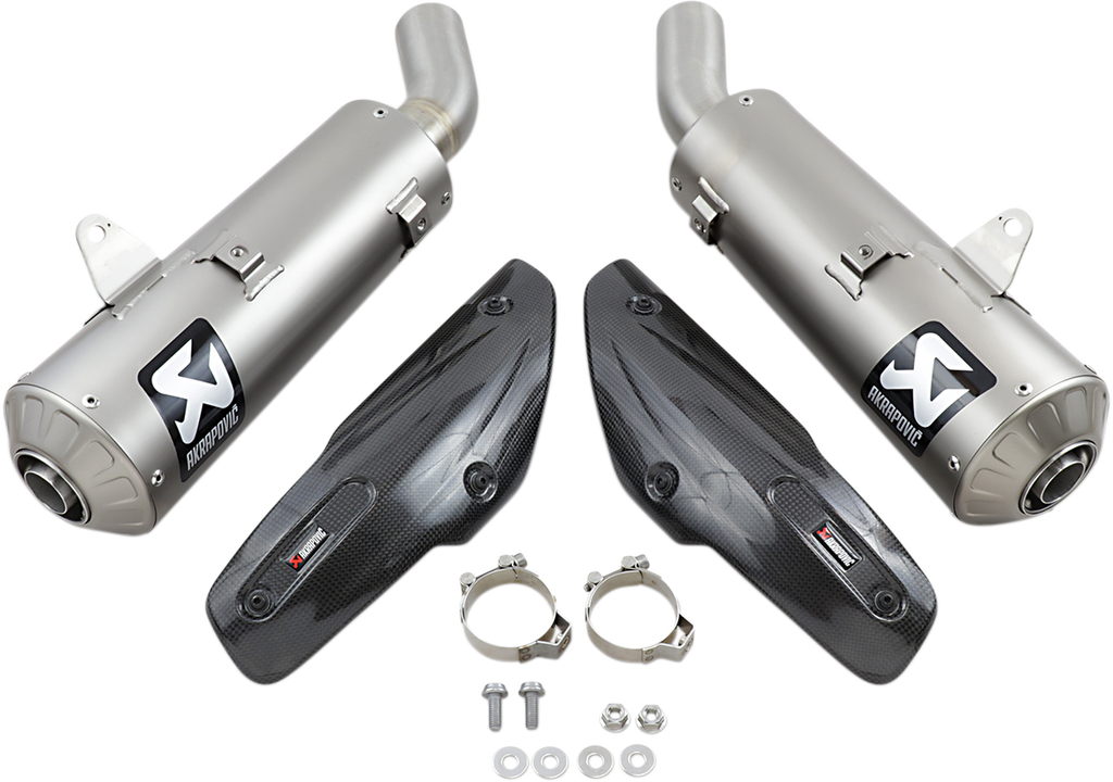 IN STOCK OPEN BOX AKRAPOVIC Titanium Mufflers Scrambler 1100 2018-2020 S-D11SO4-HBFGT 1811-3700