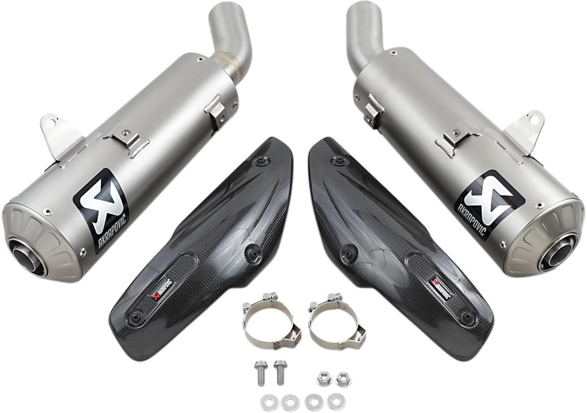 AKRAPOVIC Titanium Mufflers Scrambler 1100 2018-2020 S-D11SO4-HBFGT 1811-3700