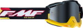 FMF PowerBomb Goggles - Speedway - Black/Yellow/Red/White - Silver Mirror F-50037-00013 2601-3309