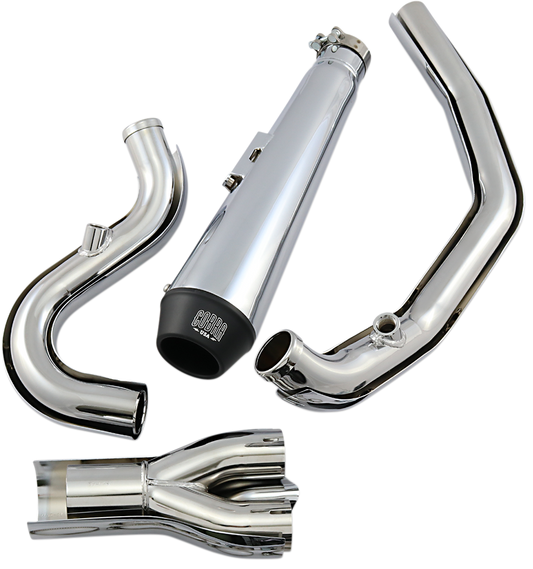 COBRA El Diablo Exhaust - Chrome - '07-'11 Softail 6484