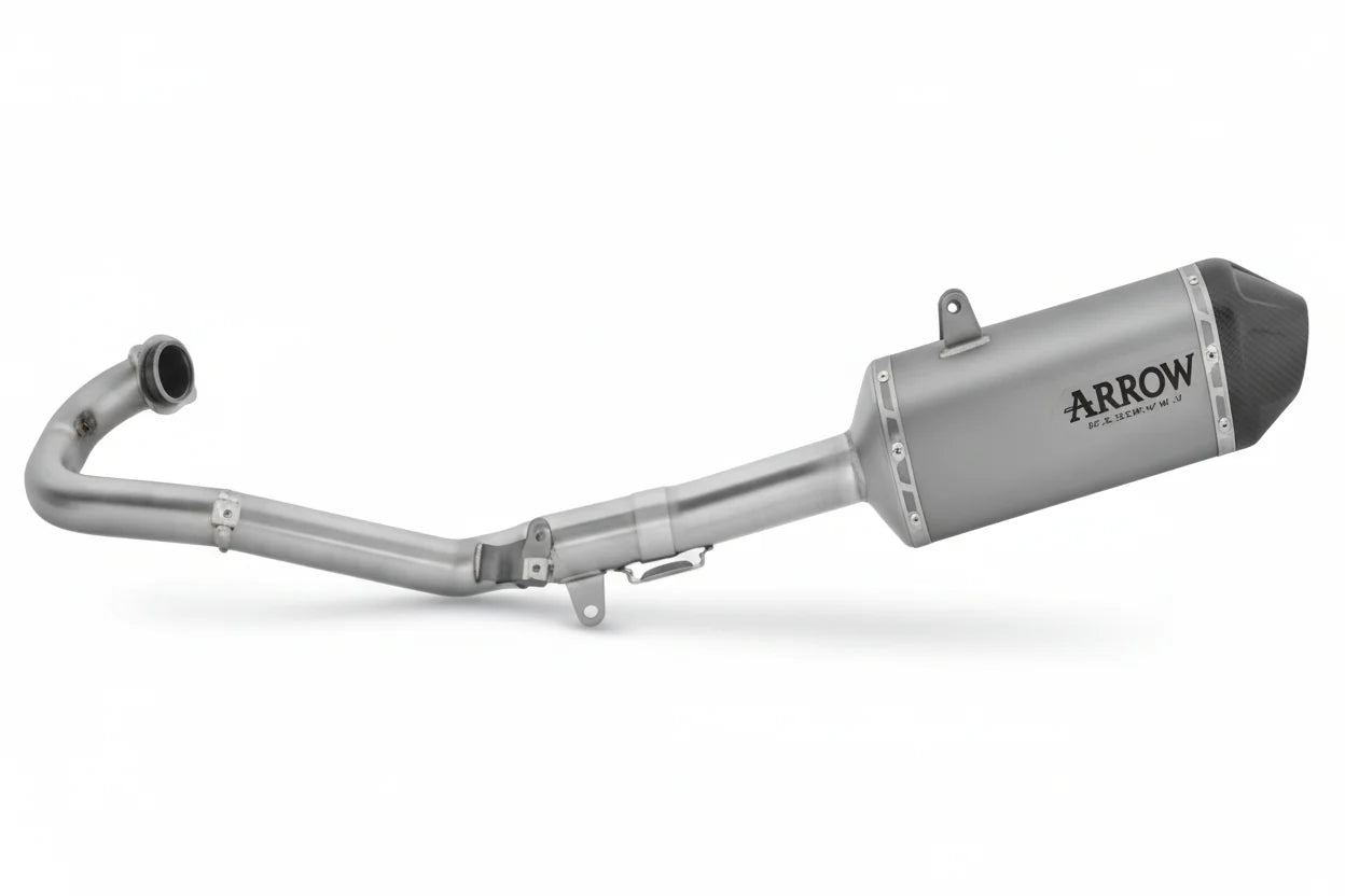 KTM 690 ENDURO R / 690 SMC R E5+ '25/'26 FULL SYSTEM WITH EXPLORER TITANIUM EXHAUST - 72669pk