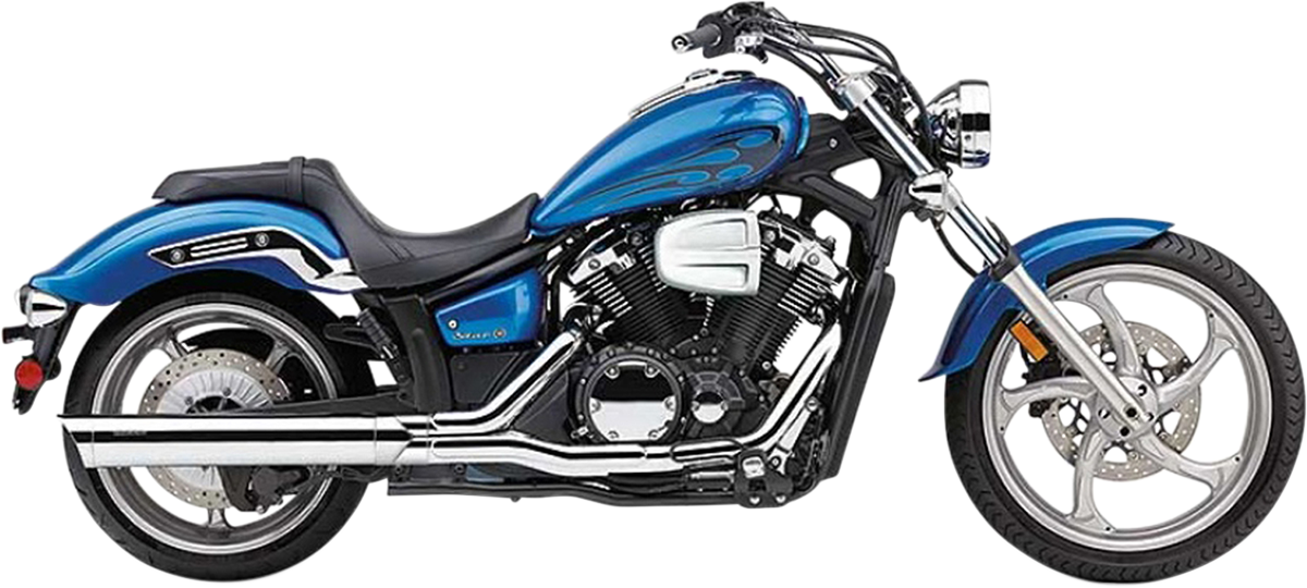 COBRA Scalloped Muffler Chrome for XVS 1300 Stryker 2011-2017 2270