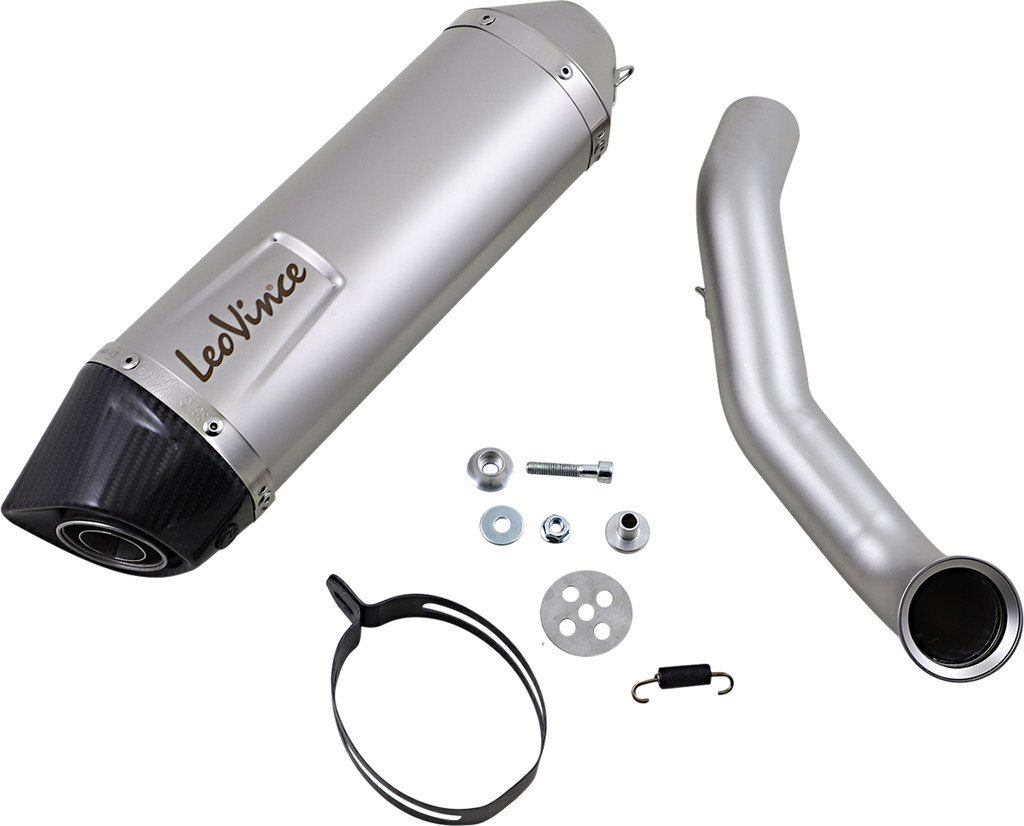 LEOVINCE LV One Evo Muffler - Stainless Steel 690 Duke 2016-2019  14302E