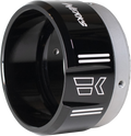 KHROME WERKS 4-1/2" Klassic Tip - Right - Black Powdercoat 200659P