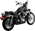 VANCE & HINES Shortshots Staggered Exhaust System - Black 47223