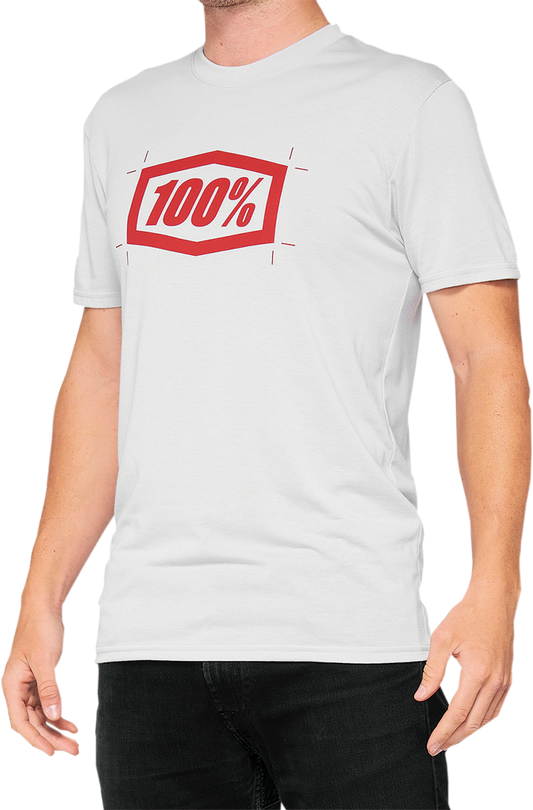 100% Cropped Tech T-Shirt - Vapor - Small 35026-404-10