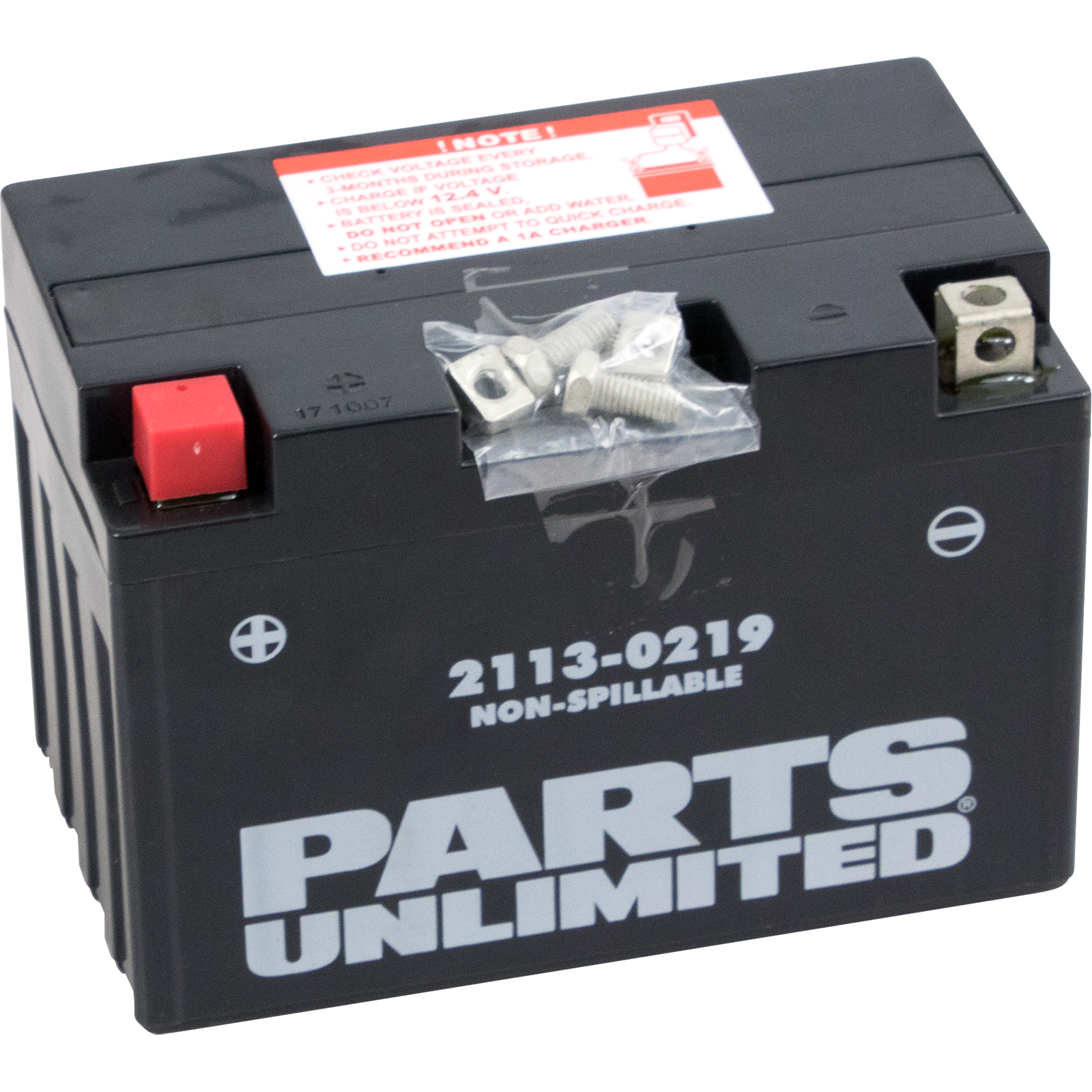 Parts Unlimited Agm Battery - Yt12a-Bs Ct12a-Bs