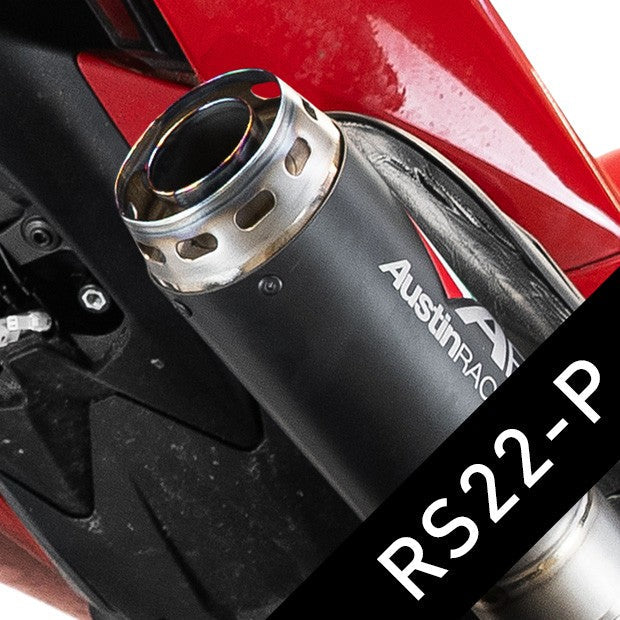 Austin Racing  2025 DUCATI PANIGALE V2 RS22 RACE & DB COMPLIANT SLIP-ON EXHAUST SYSTEM  AR69