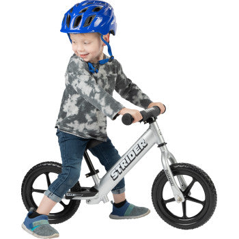 STRIDER 12" Pro Balance Bike - Silver ST-P4SI