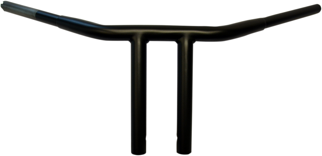 DRAG SPECIALTIES Handlebar - T-Bar - Buffalo - 8" - Flat Black HAS TBW NOTCH 0601-3504