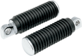 DRAG SPECIALTIES Passenger Pegs - Rubber - Chrome End 72497