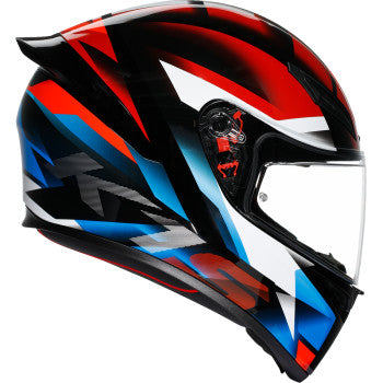 AGV K1 S Helmet - Fastlap - Black/Red/Blue - Large 2118394018066L