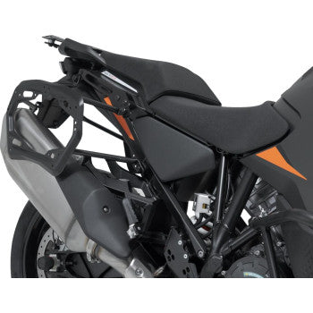 SW-MOTECH TRAX ADV Aluminum Case System - Black - KTM Super Adventure 1290 R/S '21-'24 KFT.04.835.70000/B