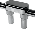 DRAG SPECIALTIES Risers - 4" - Big Buffalo - Top - Chrome 0602-0604
